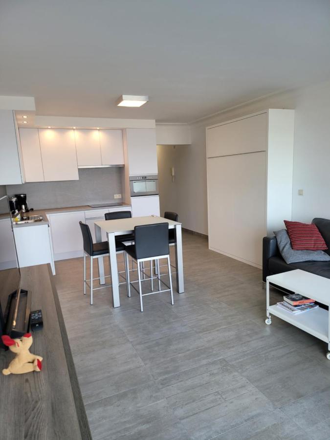 Studio 105 Op Zeedijk Met Frontaal Zeezicht 1Ste Verdiep Middelkerke Exterior photo